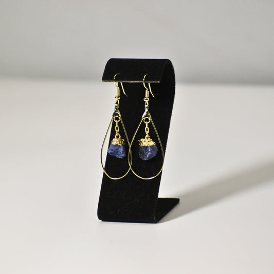 Tear drops Sodalite Earrings